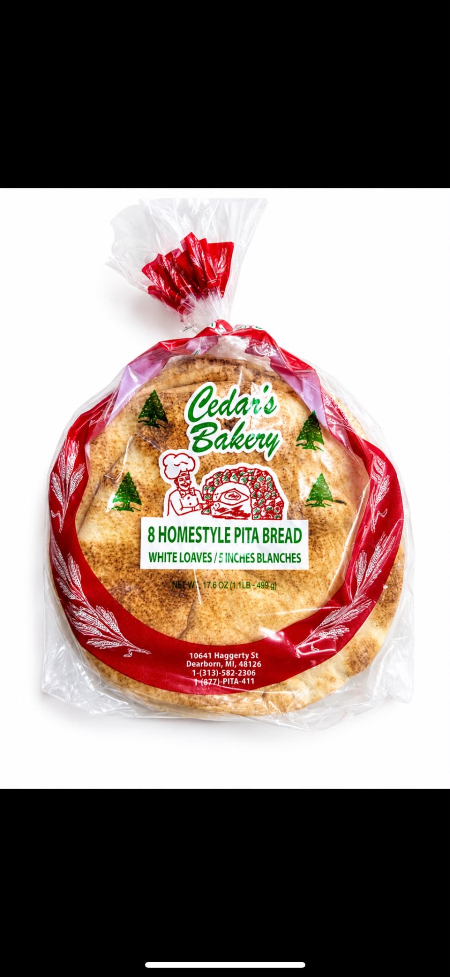 Homestyle Pita — White